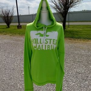 Hollister Malibu Large Hooded T-Shirt Long Sleeves